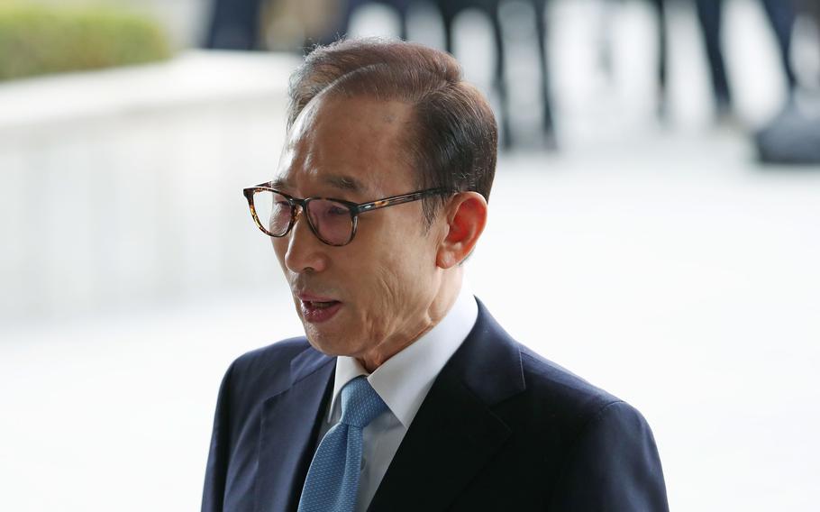 Lee Myung-bak in 2018. 