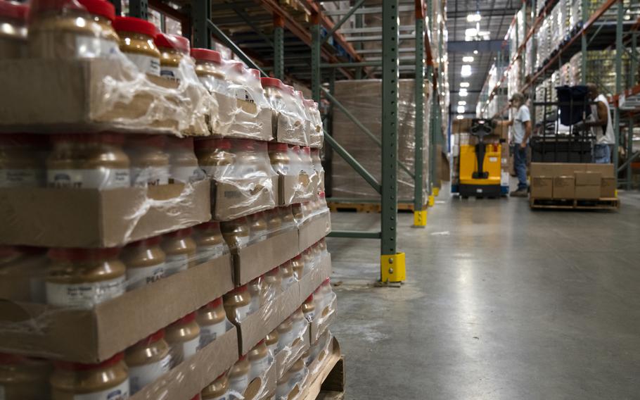 The price for a trailer-load of peanut butter has risen $7,000 in the past 16 months, forcing food banks across the country to account for the cost difference. 