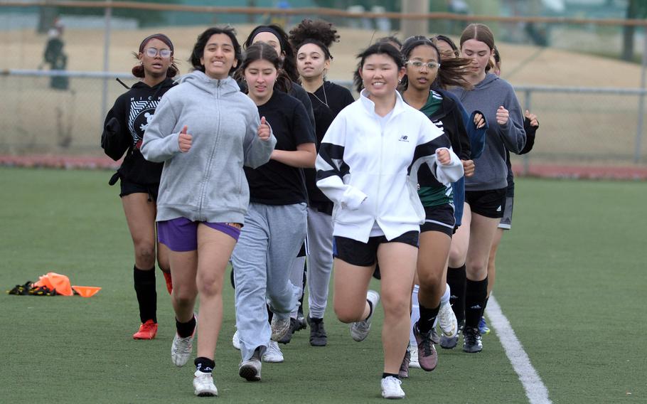 Daegu's girls soccer team is mostly sophomores and is facing something of a rebuilding year.