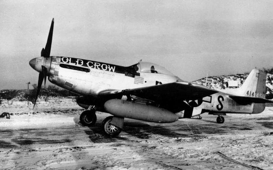 “Old Crow,” flown by Clarence E “Bud” Anderson during his military career.