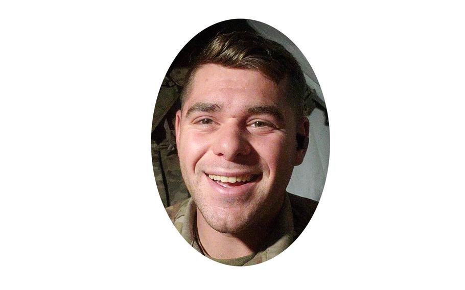 Army veteran Braden Peltier, formerly assigned to Fort Carson, Colo., died March 26, 2023, after he was found in Colorado Springs with a gunshot wound. 