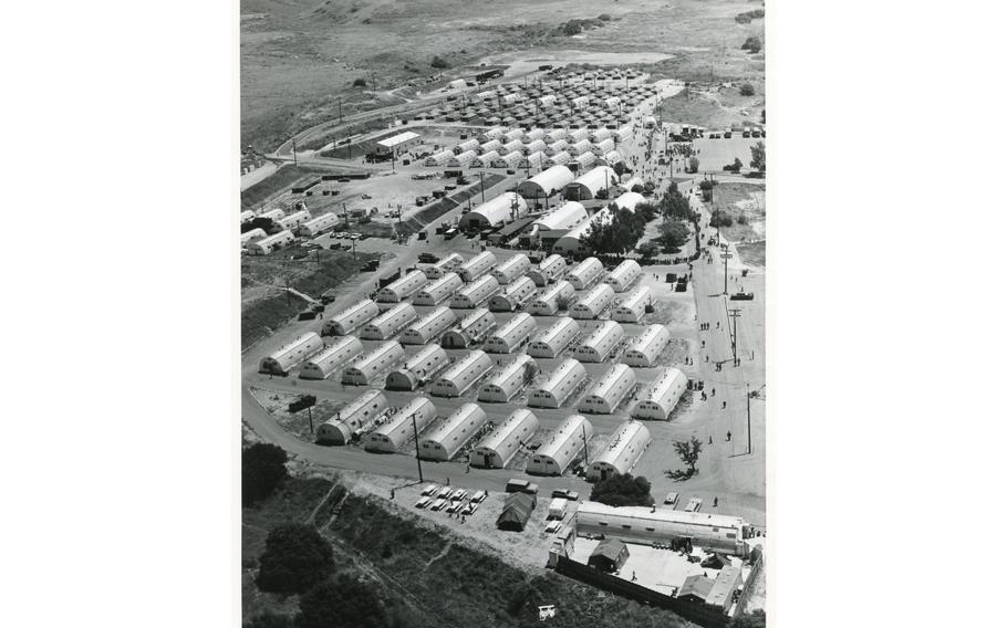 Vietnamese refugee tent camps 1, 2, and 3 - Camp Pendleton (1975)