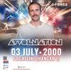 A poster for Awolnation’s upcoming July 3 performance at Ramstein.