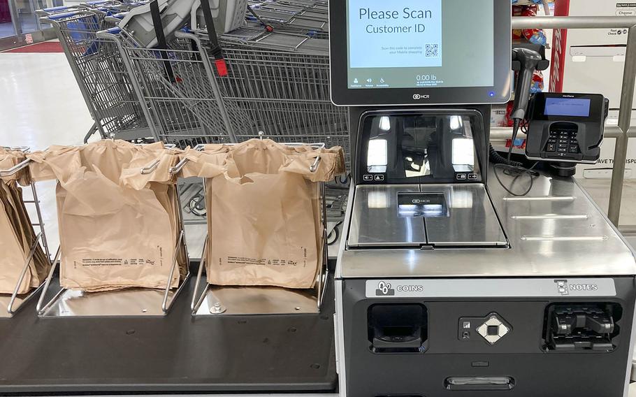 NCR Emerald, the Defense Commissary Agency's next-generation, cloud-enabled, point-of-sale system, went into service at Yokota Air Base, Japan, Wednesday, March 16, 2022.