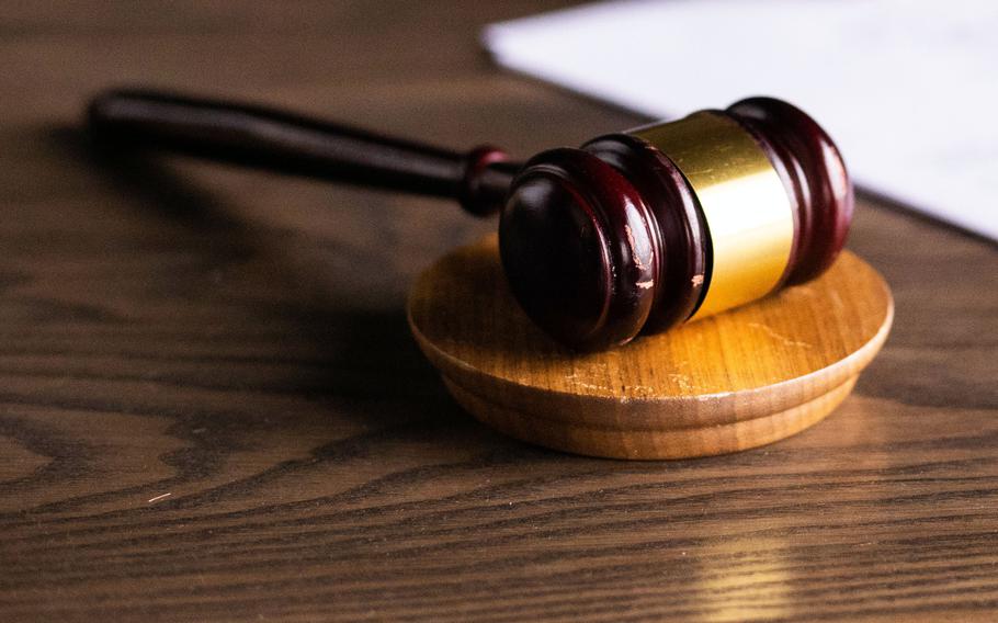 A U.S. civilian working for the Army and Air Force Exchange Service on Okinawa pleaded guilty to attempted rape and theft charges at Naha District Court, Wednesday, Oct. 6, 2021. 