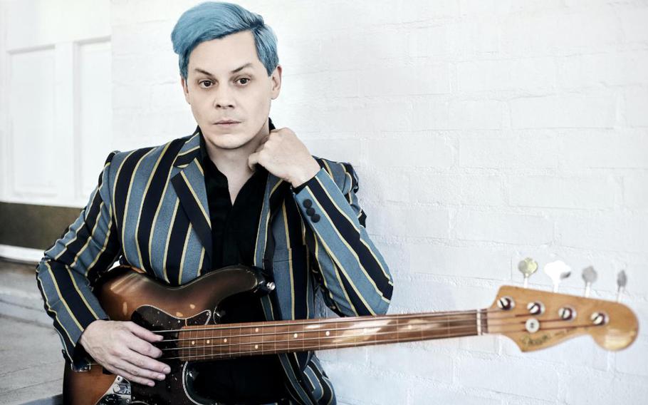 Jack White is scheduled to play June 27-28 at the Apollo in London. 