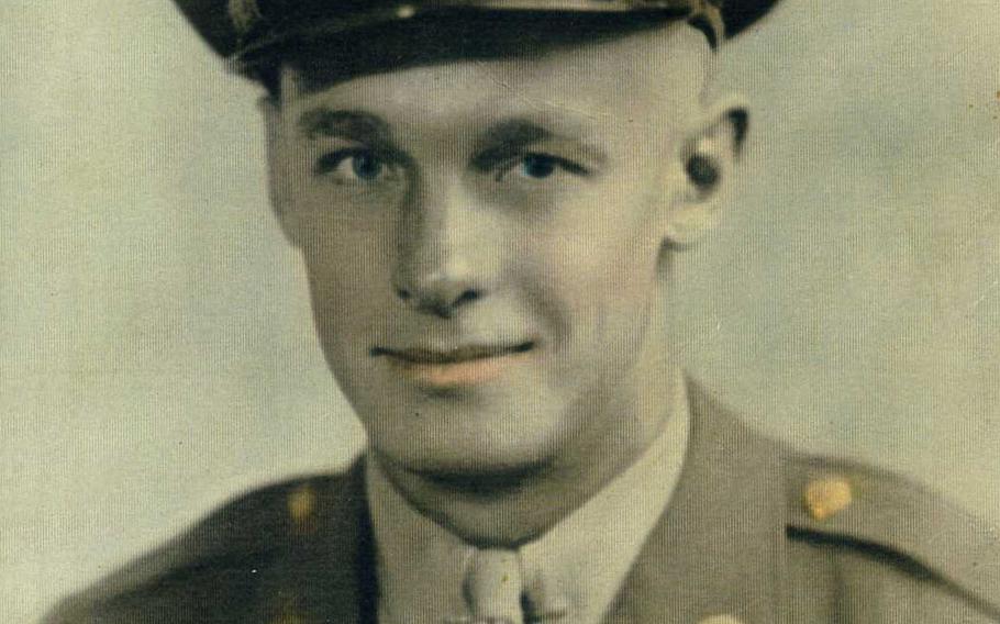 Raleigh Nayes, who served with Merrill’s Marauders and died April 21, 2022, poses in his Army uniform in this undated photo taken during World War II.
