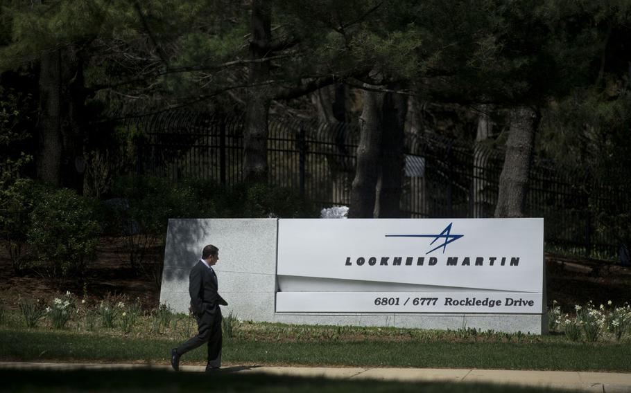 Lockheed Martin headquarters in Bethesda, Md., in April 2014.