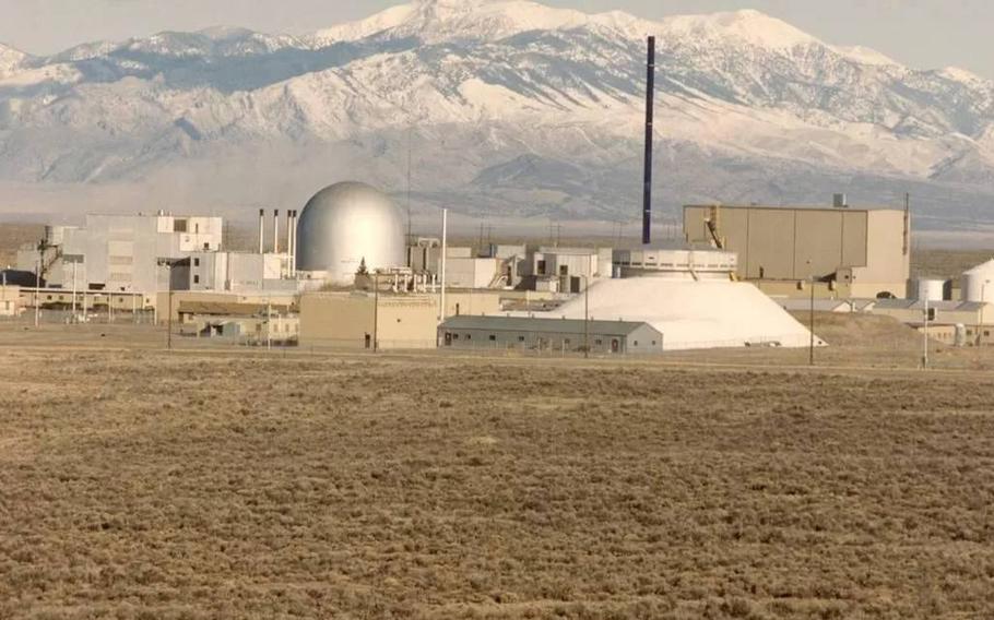 The now defunct Experimental Breeder Reactor No. II is seen on the Idaho National Laboratory site between Idaho Falls and Arco. EBR-II was one of dozens of nuclear reactors that once operated on the 890-square-mile site. Only a few reactors are still working.