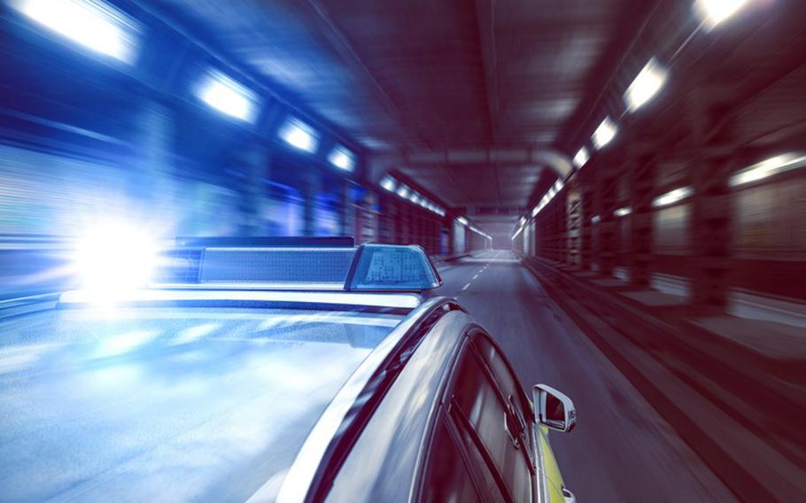 Police are seeking witnesses after a high-speed chase Thursday evening during which a Volkswagen Passat fled from a traffic stop, nearly caused an accident and was last seen damaged on Nadelstrasse.