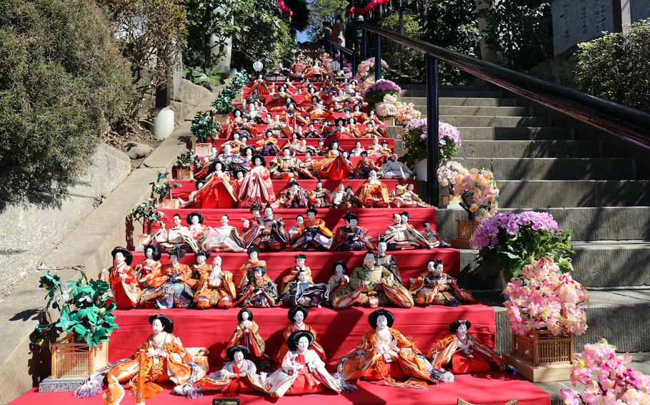 Army Community Service at Camp Zama, Japan, is hosting a walking tour of decorations for Hinamatsuri, or Girls’ Day, at nearby Zama Shrine on March 3, 2023.