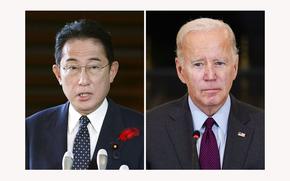 Japan’s Prime Minister Fumio Kishida and U.S. President Joe Biden