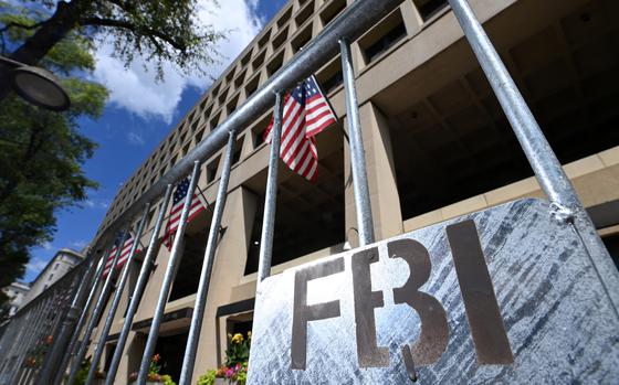 FBI headquarters in Washington, D.C. MUST CREDIT: Matt McClain/The Washington Post