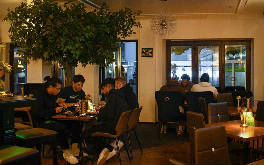Americans account for 90% of the clientele at Good Vibes, a Jamaican restaurant in Kaiserslautern, Germany, according to owner Ramon Green. Many of the Americans are regulars at the food truck he operates at Kleber Kaserne, a U.S. Army base.