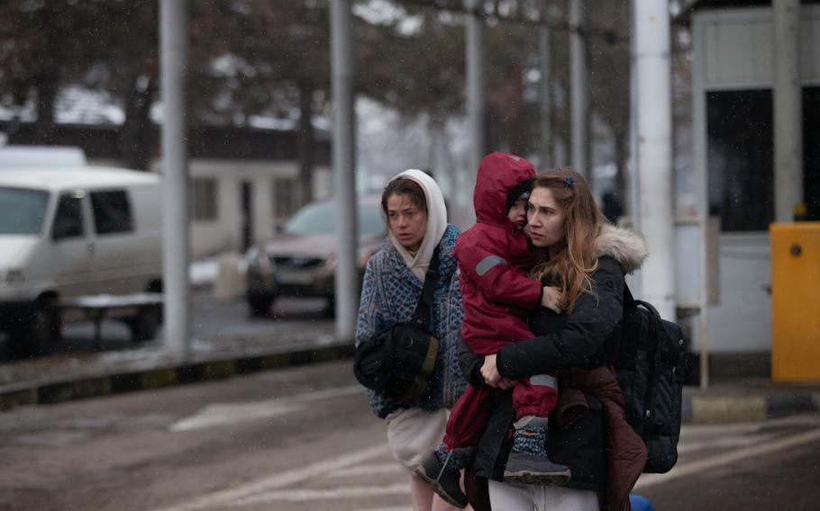A spokesman for Project Dynamo said the organization has evacuated more than 400 people from Ukraine so far.