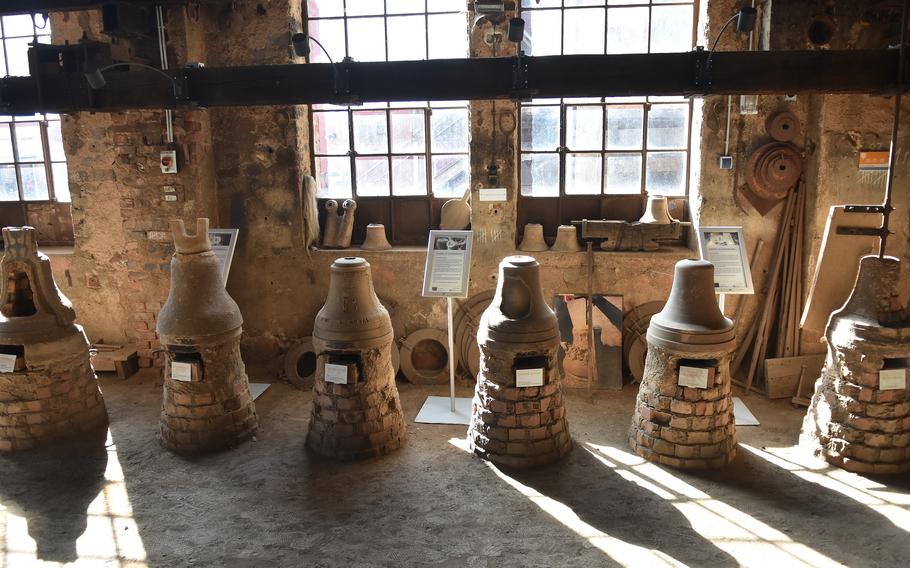 Visitors to the Museum of Bell Foundry Mabilon in Saarburg, Germany, can learn how bronze bells were cast in a workshop dating back nearly three centuries. Signs throughout the museum are in German, but an audio tour in English fills in all the details about the complex craft of bell-making. 