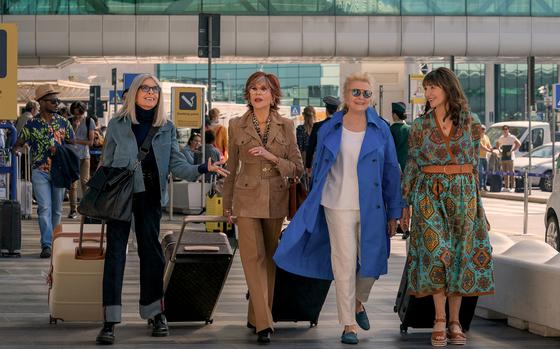 From left to right: Diane Keaton, Jane Fonda, Candice Bergen and Mary Steenburgen star in “Book Club: The Next Chapter.” 