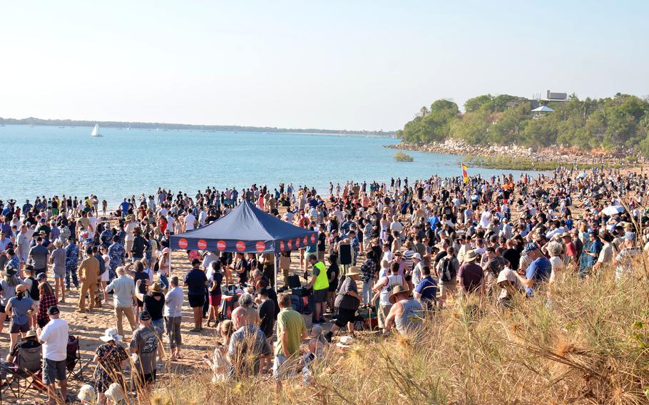 Every other year, Mindil Beach in Darwin, Australia, attracts thousands who come to see an air show as part of the Royal Australian Air Force’s Pitch Black exercise.