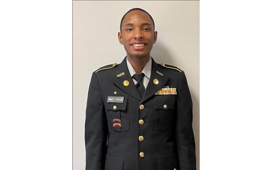 Kaheem Bailey-Taylor will receive the Medal of Heroism, the highest honor the U.S. Army gives to JROTC cadets, reserved for those who perform valiant acts demonstrating an “acceptance of danger and extraordinary responsibilities, exemplifying praiseworthy fortitude and courage.”