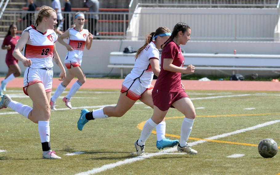 Priscilla Ramirez outruns the competition.