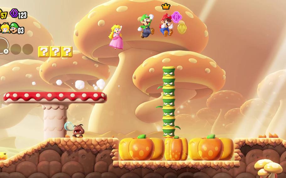 Super Mario Bros. Wonder is full of surprises — not to mention magical fruits and flowers — that play with our expectations of what a Mario game can be.