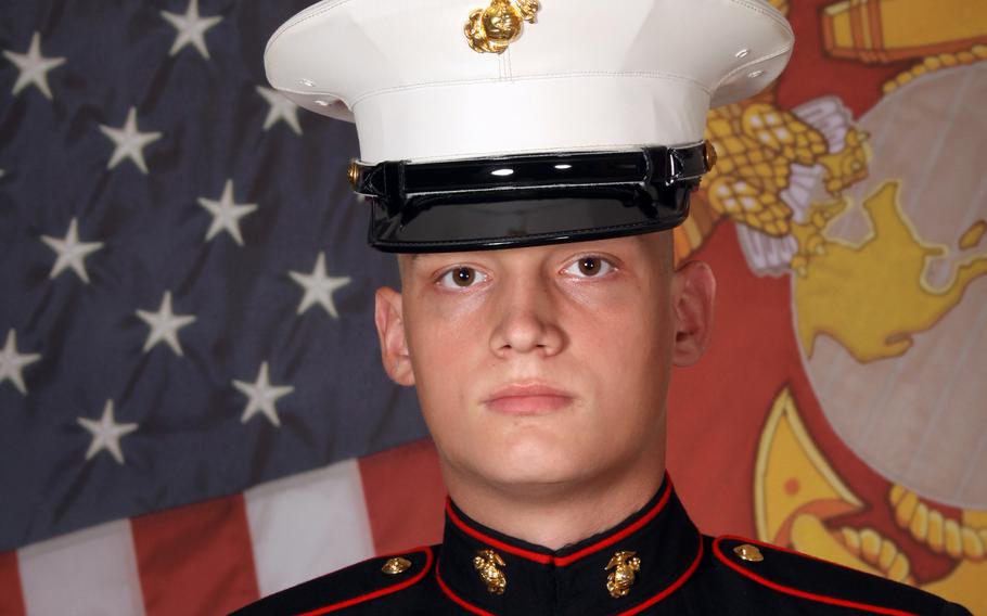 U.S. Marine Corps Cpl. Spencer Collart, 21, of Arlington, Va.