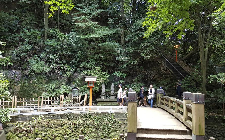 Todoroki Ravine Park stretches a little more than half a mile in the southern part of Setagaya ward in Tokyo.