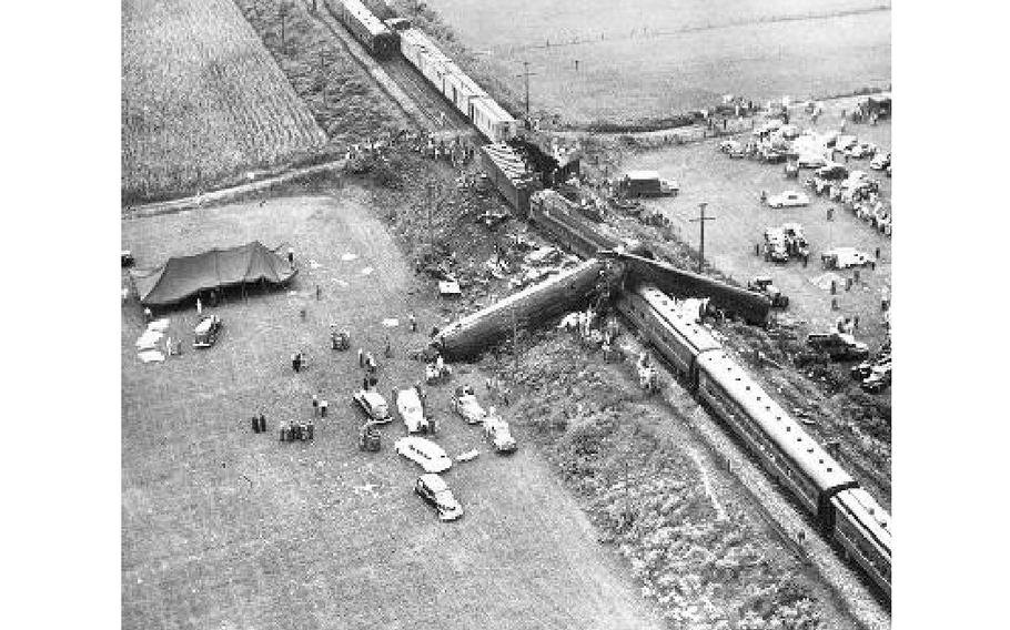 On Sept. 11, 1950, at the outset of the Korean War, a troop train carrying 600 guardsmen from the Wilkes-Barre, Carbondale and Honesdale areas was traveling from Northeast Pennsylvania to a training camp in Indiana. The train stopped on the tracks in Ohio to repair a mechanical problem. A passenger train barreling along on the same line failed to stop and rammed the troop train, decimating the last two cars and killing and wounding many of the soldiers aboard.