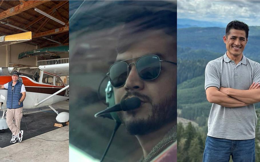 Mohammad Husain Musawi, Ali Jan Ferdawsi, and Bashir Safdari have been identified as the three men who died in a plane crash near Independence, Oregon on Dec. 16, 2023, a police statement said.