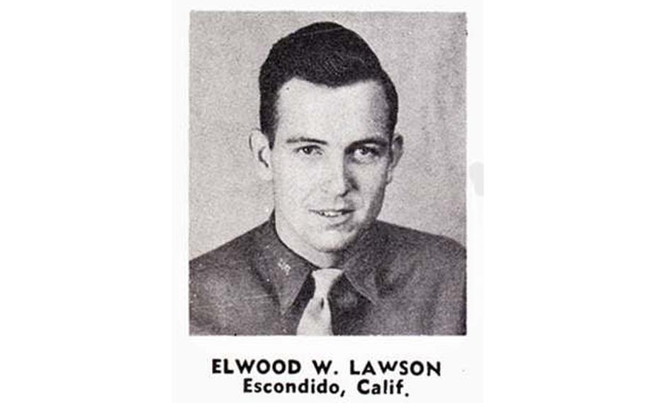 U.S. Army Air Force 2nd Lt. Elwood “Woody” Lawson went missing in his P-47 Thunderbolt out of Pisa, Italy, on Dec. 17, 1944.