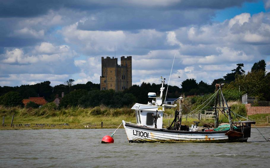 Orford Castle is the major landmark of the town of Orford, England. Built in the 12th century, it has taken on various roles throughout history, including as a signal tower in the early 1800s.