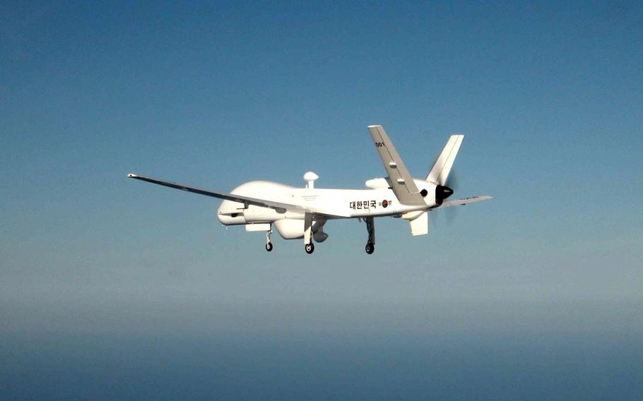 South Korea's new unmanned aerial vehicle is expected to fly at an altitude of roughly six to seven miles for the country's air force and coast guard.