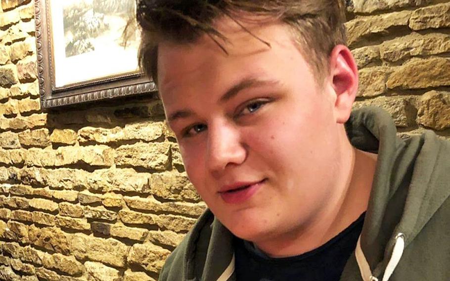 A photo of Harry Dunn, the British teenager killed in a 2019 traffic accident, from the Justice4Harry Facebook page. 