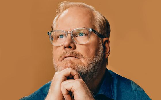 Jim Gaffigan worked with director Steven Soderbergh in “Full Circle” for Max. “I think the dichotomy that he’s operating under is, is it good or is it not good? And if it’s good, I want to do it,” Soderbergh said of Gaffigan. 