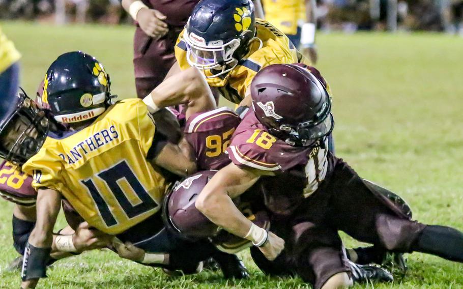 Guam High's football season has been pushed back to the spring due to equipment issues that wouldn't permit a fall season to start on time, Guam public school officials said.