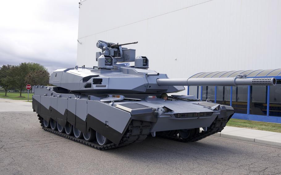 The AbramsX military tank prototype.