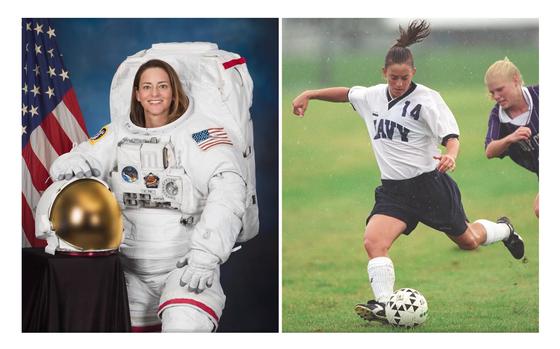 NASA Astronaut Group 21 member Nicole Aunapu Mann was a former star player for the U.S. Naval Academy’s women’s soccer team.
