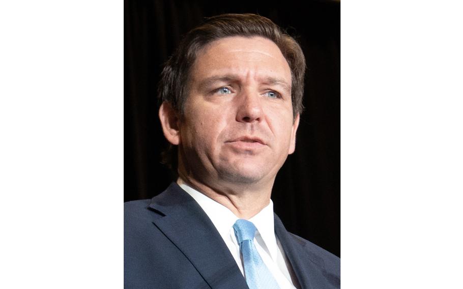 Florida Gov. Ron DeSantis, a Republican who has moved toward entering the presidential race, said in an interview April 25, 2023, it is “in everybody’s interest to try to get to a place where we can have a cease-fire” in Ukraine.