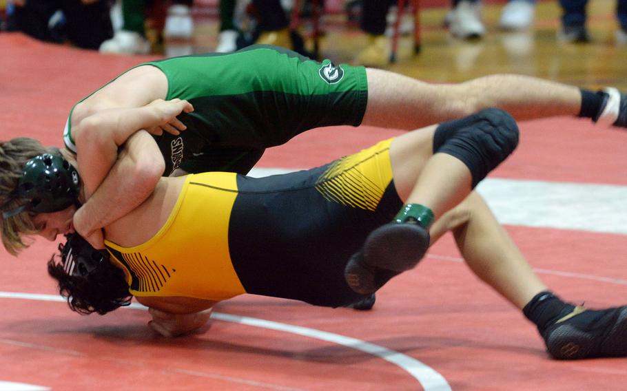 Tim Cope of Kubasaki won at 127 pounds in the "Beast" tournament.