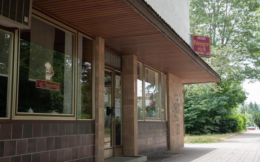 The exterior of Cafe Baennjerrueck in Kaiserslautern, Germany, on June 27, 2023.