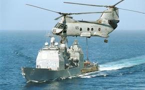 Navy cruisers such as the USS Princeton, seen here in 2001, have reached old age and will soon vanish from the fleet after more than 140 years of service. 