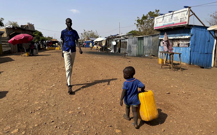 More than half of the displaced people in South Sudan are younger than 18.