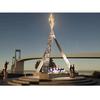 The 40-foot-tall memorial will have three silver arches with an eternal flame as the centerpiece.