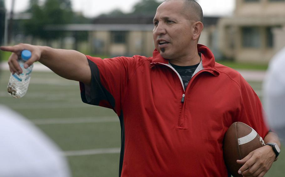 Rudy Oliveira is one of Yokota's two head coaches and is in charge of defense.