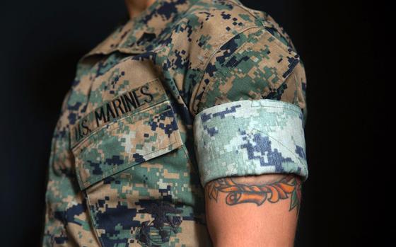 Marines stopped rolling up their sleeves in 2011 until the Corps reinstated the practice in 2014.