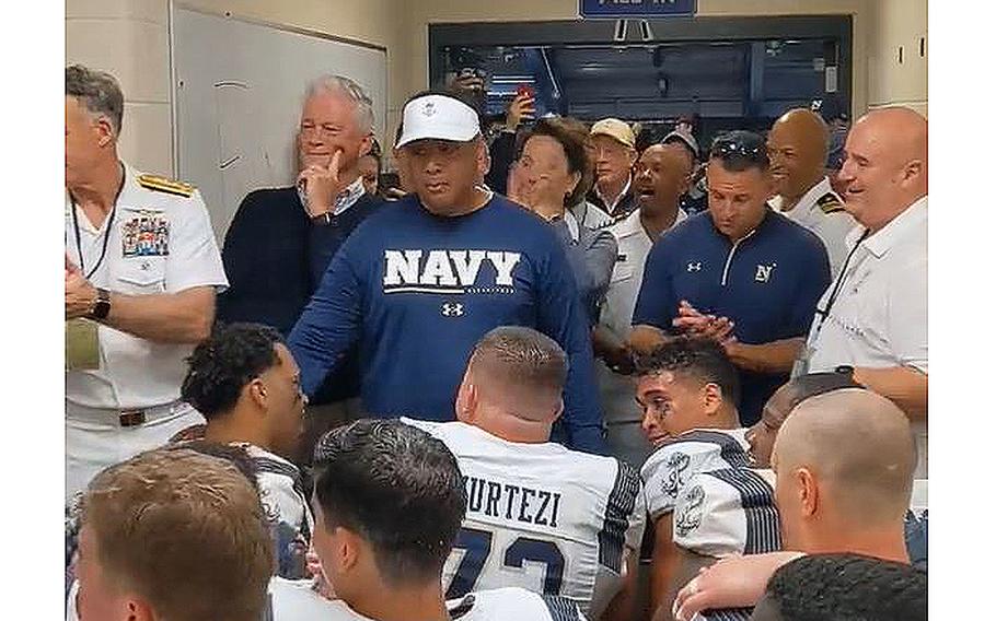 After coming close in so many contests this season, Navy finally got over the hump by knocking off 20th-ranked Central Florida on Senior Day at FBC Mortgage Stadium in Orlando on Nov. 19, 2022.