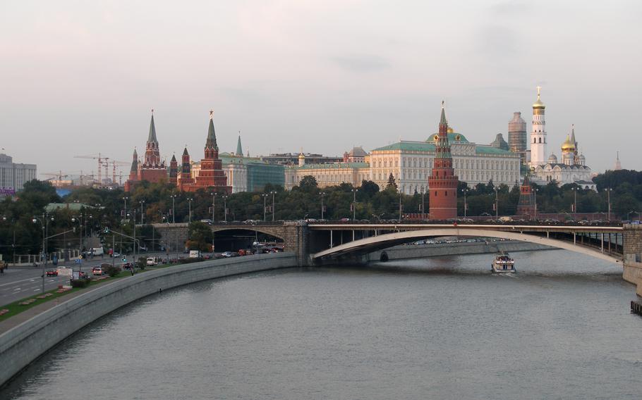 The Kremlin in Moscow.