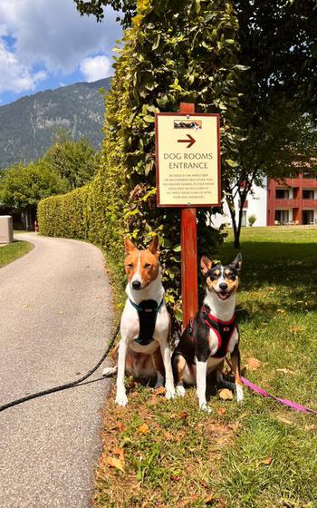 Benji and Debbie at Edelweiss Resort