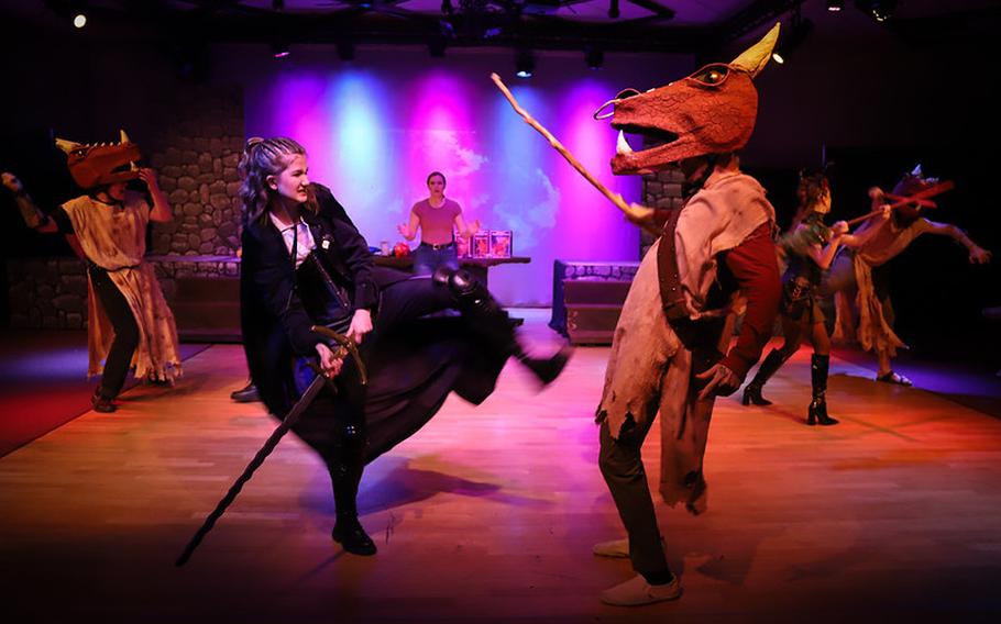 She Kills Monsters runs through March 10 at the KMC Onstage Studio on Daenner Kaserne. 