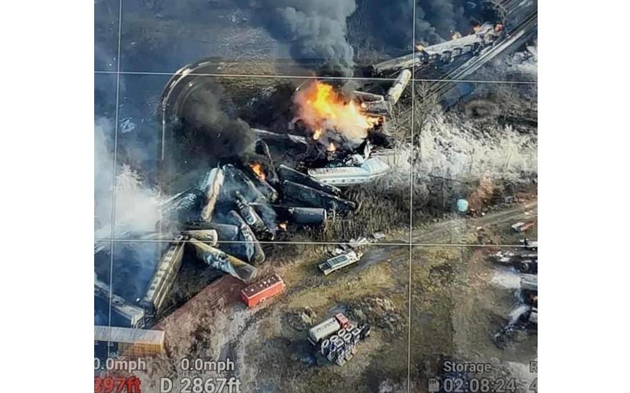 But more than a week after the Norfolk Southern train derailed — causing an explosion that sent flames into the air and a cloud of smoke across parts of the village, and leading authorities to release a toxic plume — residents say that they have yet to see a full list of the chemicals that were aboard the train when it lost its course.